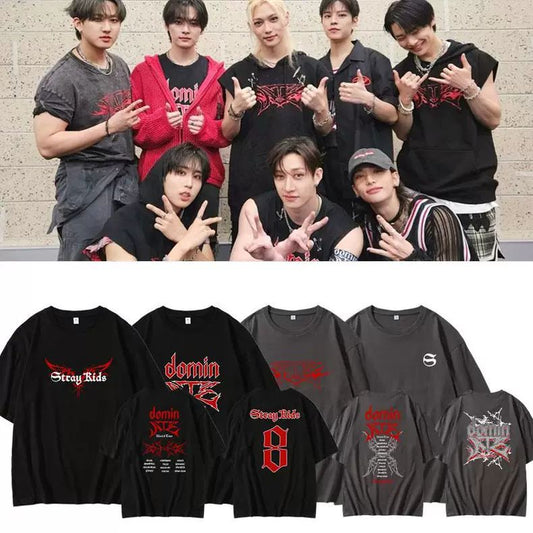 T-SHIRTS STRAY KIDS 100 % COTON