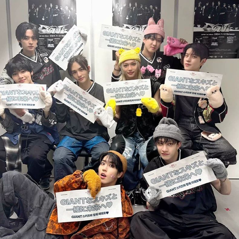 T-SHIRTS STRAY KIDS DOMINATE TOUR 100% COTON