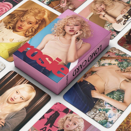 CARTES PHOTO ROSÉ - ROSIE 55 PCS