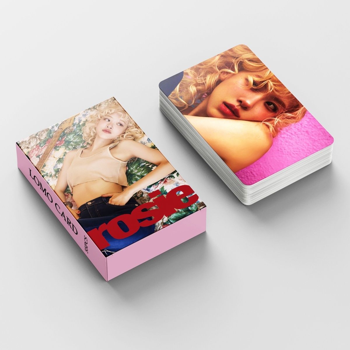 CARTES PHOTO ROSÉ - ROSIE 55 PCS