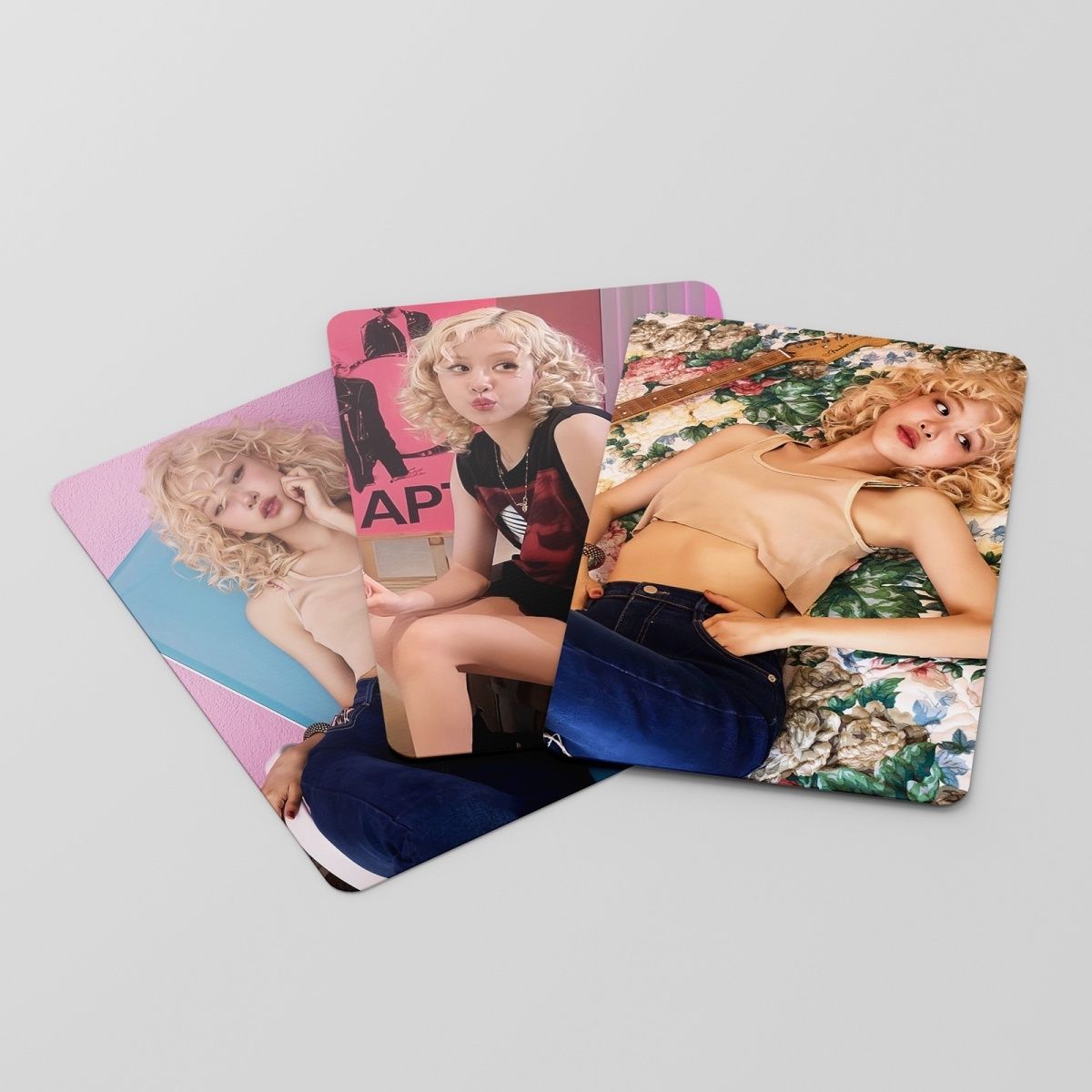 CARTES PHOTO ROSÉ - ROSIE 55 PCS