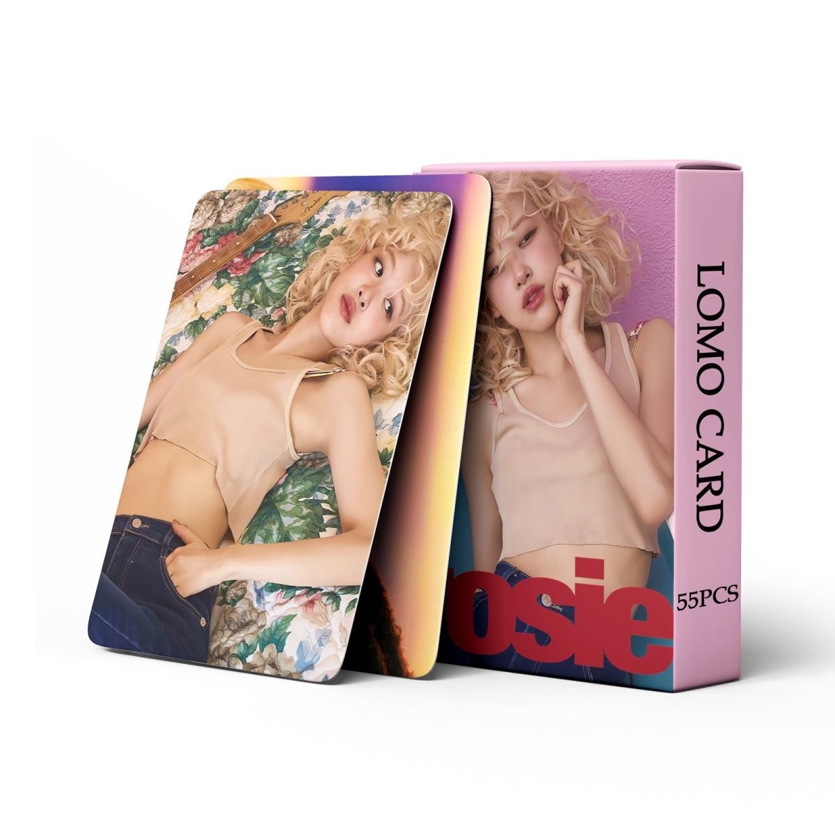 CARTES PHOTO ROSÉ - ROSIE 55 PCS