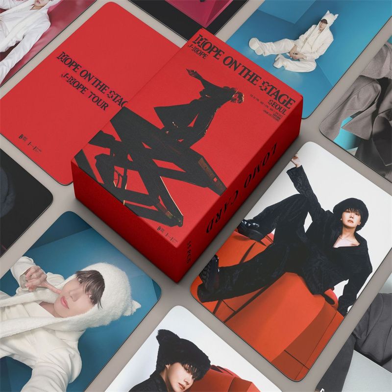 CARTES PHOTO JHOPE « HOPE ON THE STAGE » 55 PIÈCES