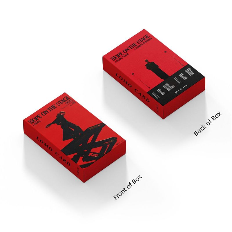 CARTES PHOTO JHOPE « HOPE ON THE STAGE » 55 PIÈCES