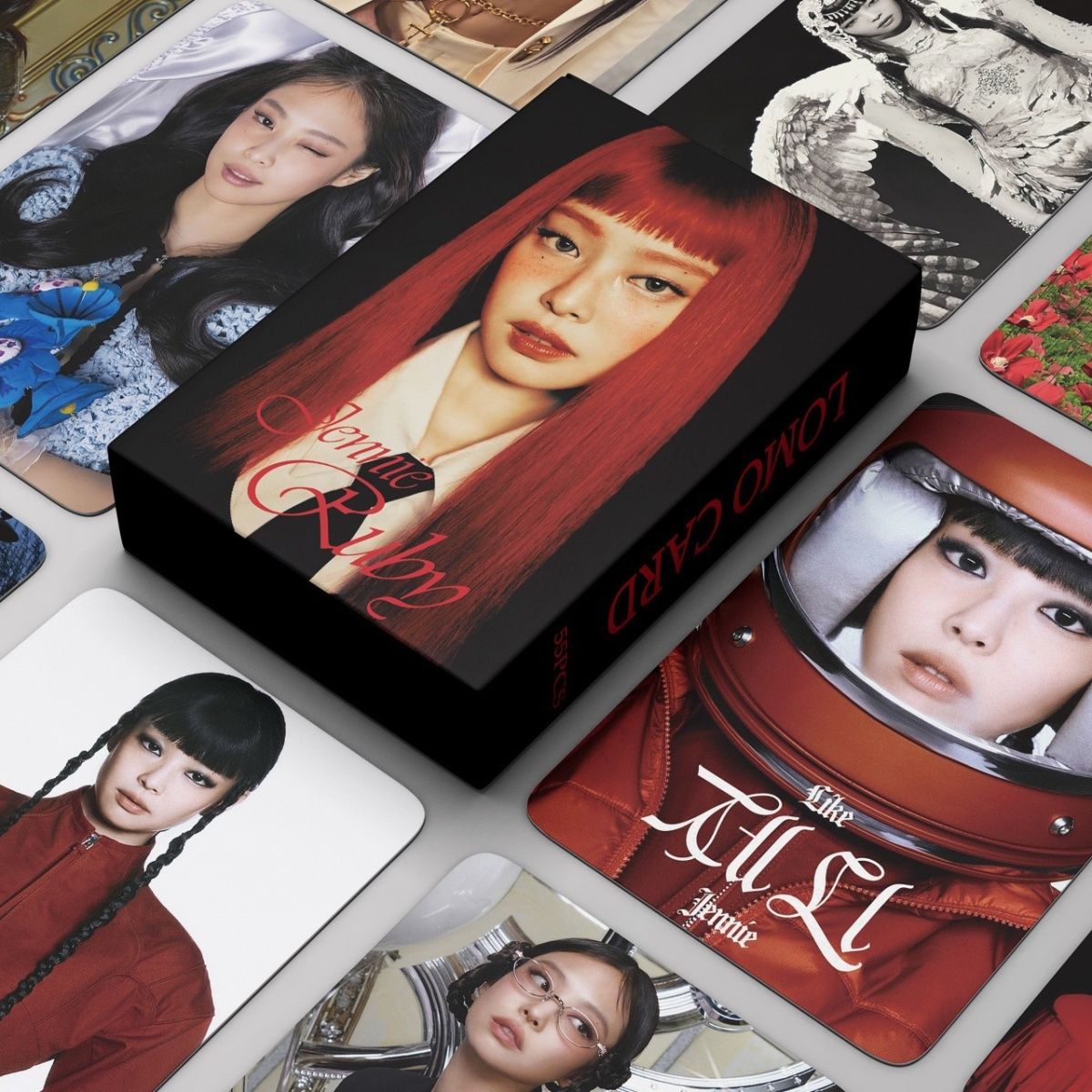 CARTES PHOTO JENNIE RUBY 55 PIÈCES