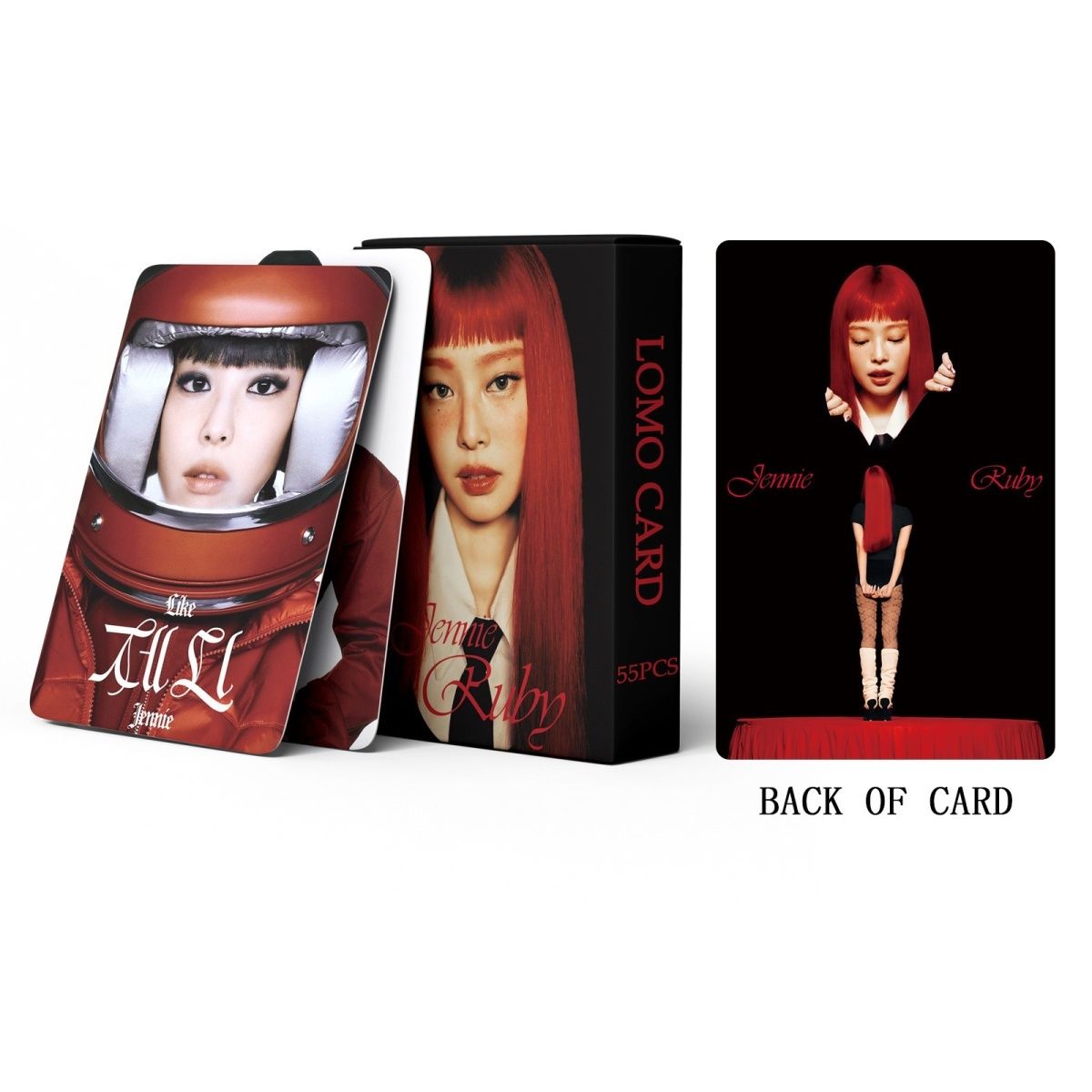 CARTES PHOTO JENNIE RUBY 55 PIÈCES