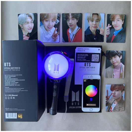 BTS ARMYBOMB - LIGHTSTICK AVEC PHOTOCARTES VERSION 3 ET VERSION 4