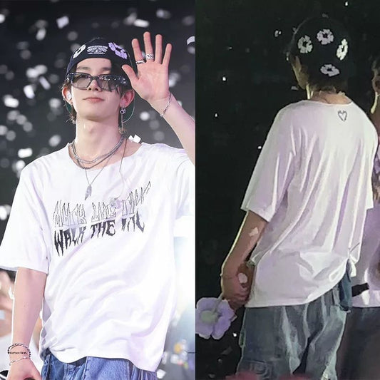 T-SHIRT ENHYPEN 2025 WALK THE LINE 100% COTON