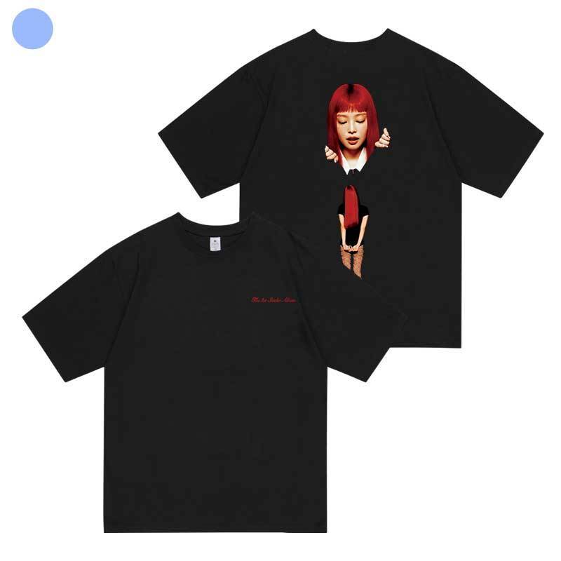 T-SHIRTS JENNIE (BLACKPINK) RUBY 100% COTON