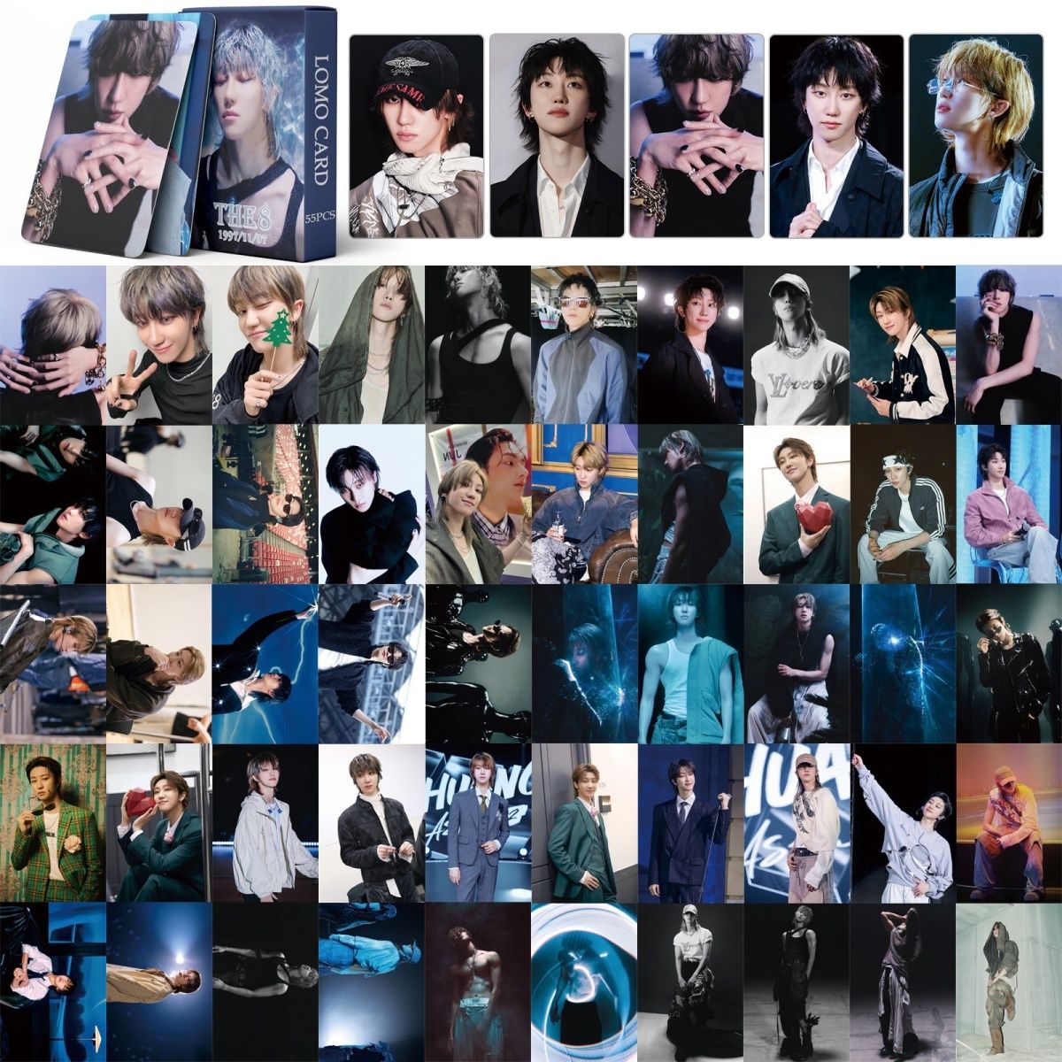 SEVENTEEN MERCH THE 8 PHOTOCARDS 55 PÇS