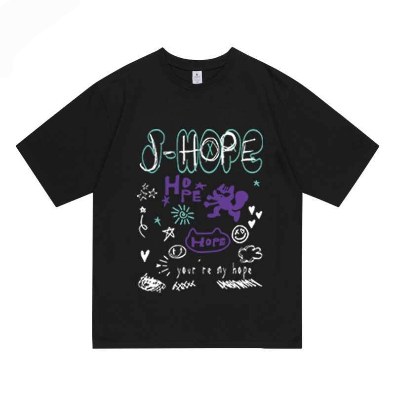 T-SHIRTS JHOPE ON THE STAGE TOUR 100% COTON