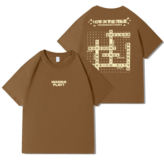 T-SHIRTS JHOPE HOPE ON THE STAGE TOUR 100% COTON (différents modèles)