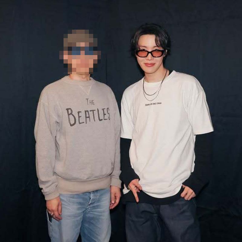 T-SHIRTS JHOPE HOPE ON THE STAGE TOUR 100% COTON (différents modèles)