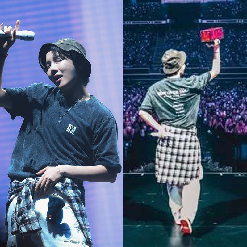 T-SHIRTS JHOPE HOPE ON THE STAGE TOUR 100% COTON (différents modèles)