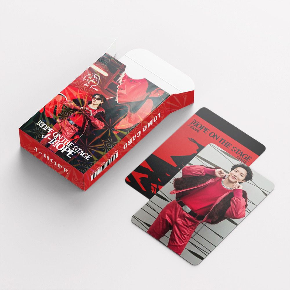 J-HOPE « HOPE ON THE STAGE » 92 PIÈCES (60 PHOTOCARTES + 32 AUTOCOLLANTS)