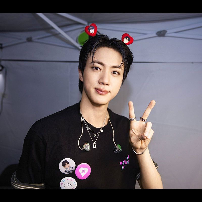 T-SHIRTS DE LA TOURNÉE JIN RUNSEOKJIN 100 % COTON