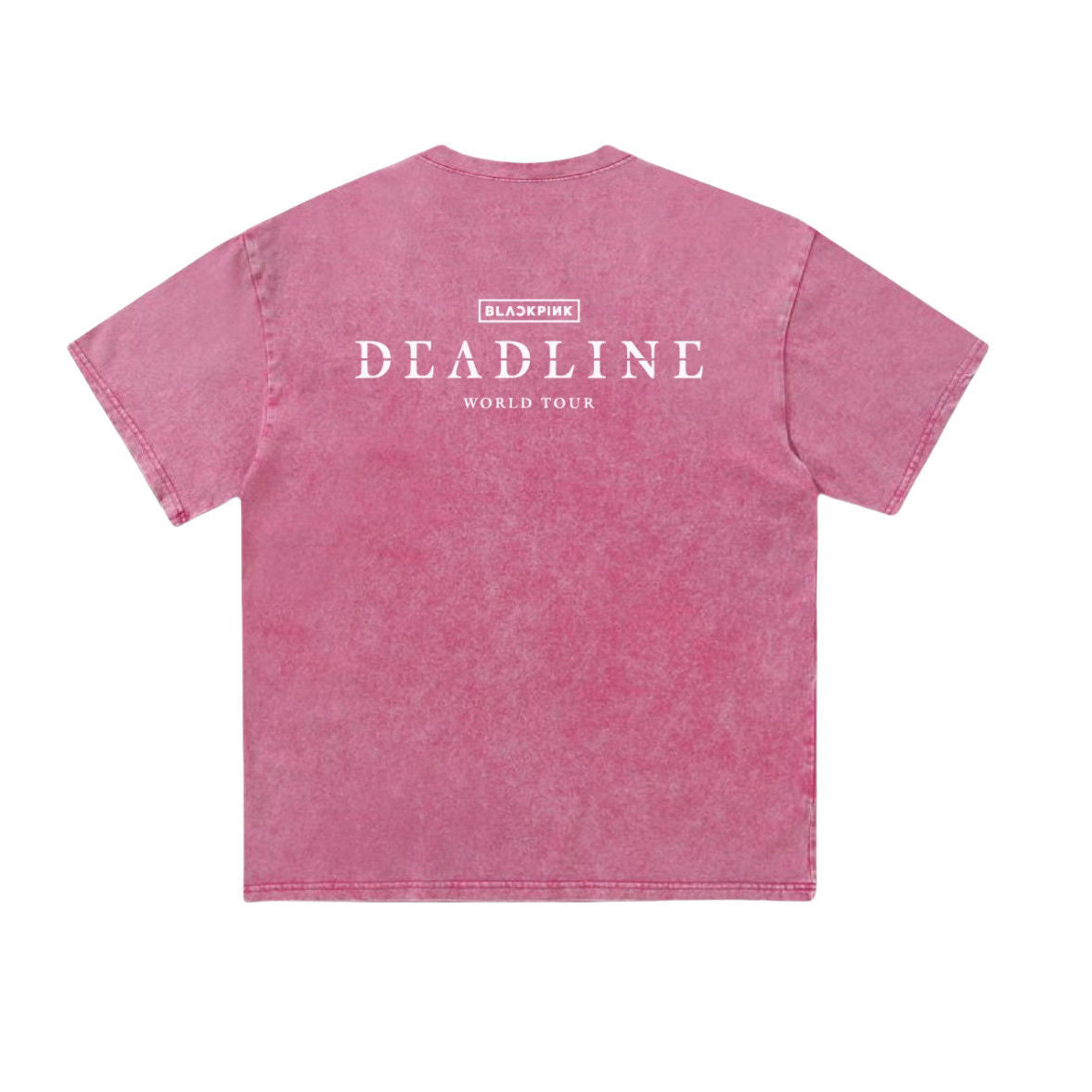 T-SHIRT BLACKPINK DEADLINE 100% COTON