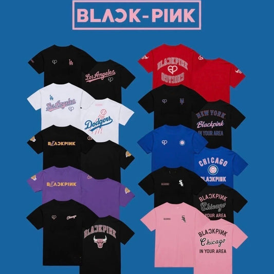 T-SHIRT BLACKPINK DEADLINE 100% COTON