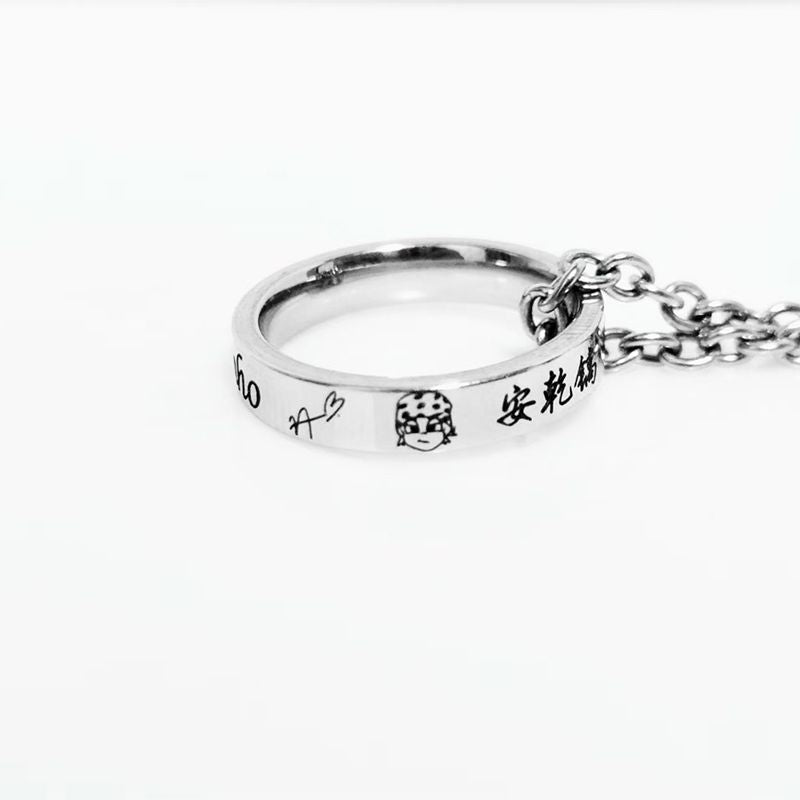 COLLIER CORTIS (CHAÎNE + BAGUE) tous les membres et OT5