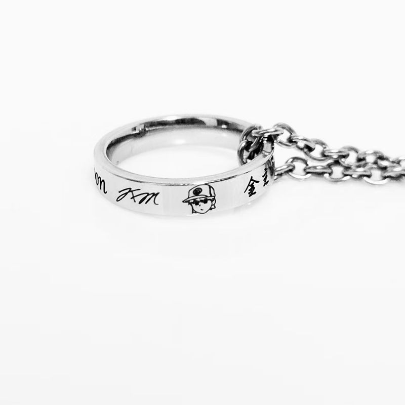 COLLIER CORTIS (CHAÎNE + BAGUE) tous les membres et OT5