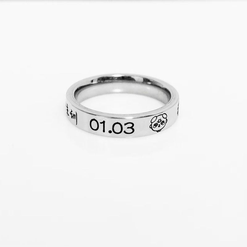 COLLIER CORTIS (CHAÎNE + BAGUE) tous les membres et OT5