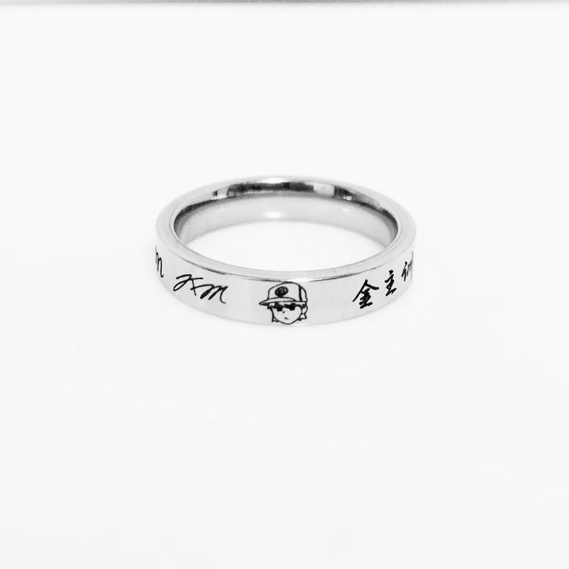 COLLIER CORTIS (CHAÎNE + BAGUE) tous les membres et OT5