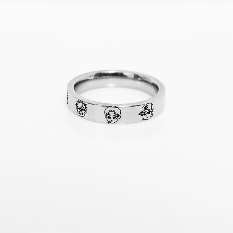 COLLIER CORTIS (CHAÎNE + BAGUE) tous les membres et OT5