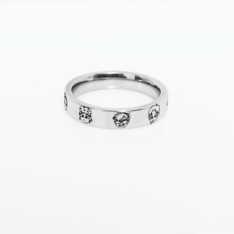 COLLIER CORTIS (CHAÎNE + BAGUE) tous les membres et OT5