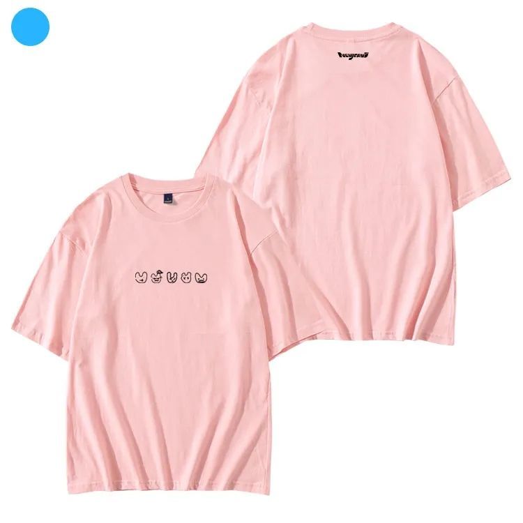 T-shirts NEWJEANS 100 % coton - couleurs variées