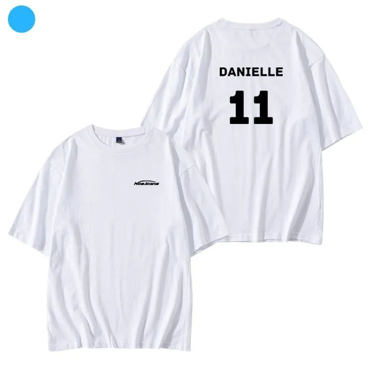 T-shirts NEWJEANS 100 % coton - couleurs variées