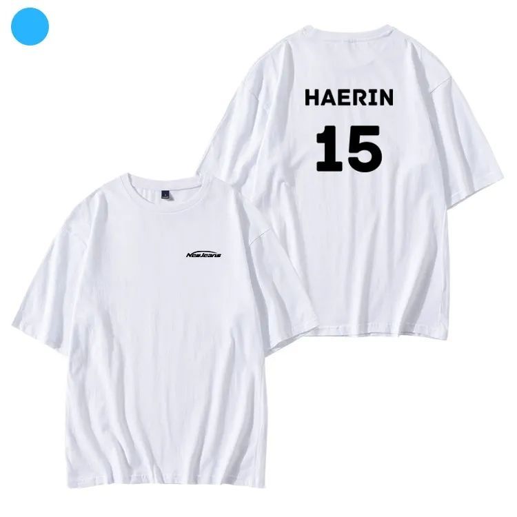 T-shirts NEWJEANS 100 % coton - couleurs variées