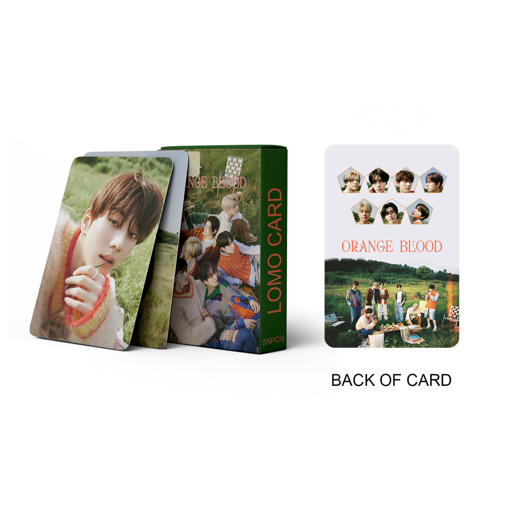 CARTES PHOTO ENHYPEN ORANGE SANG 55 PCS