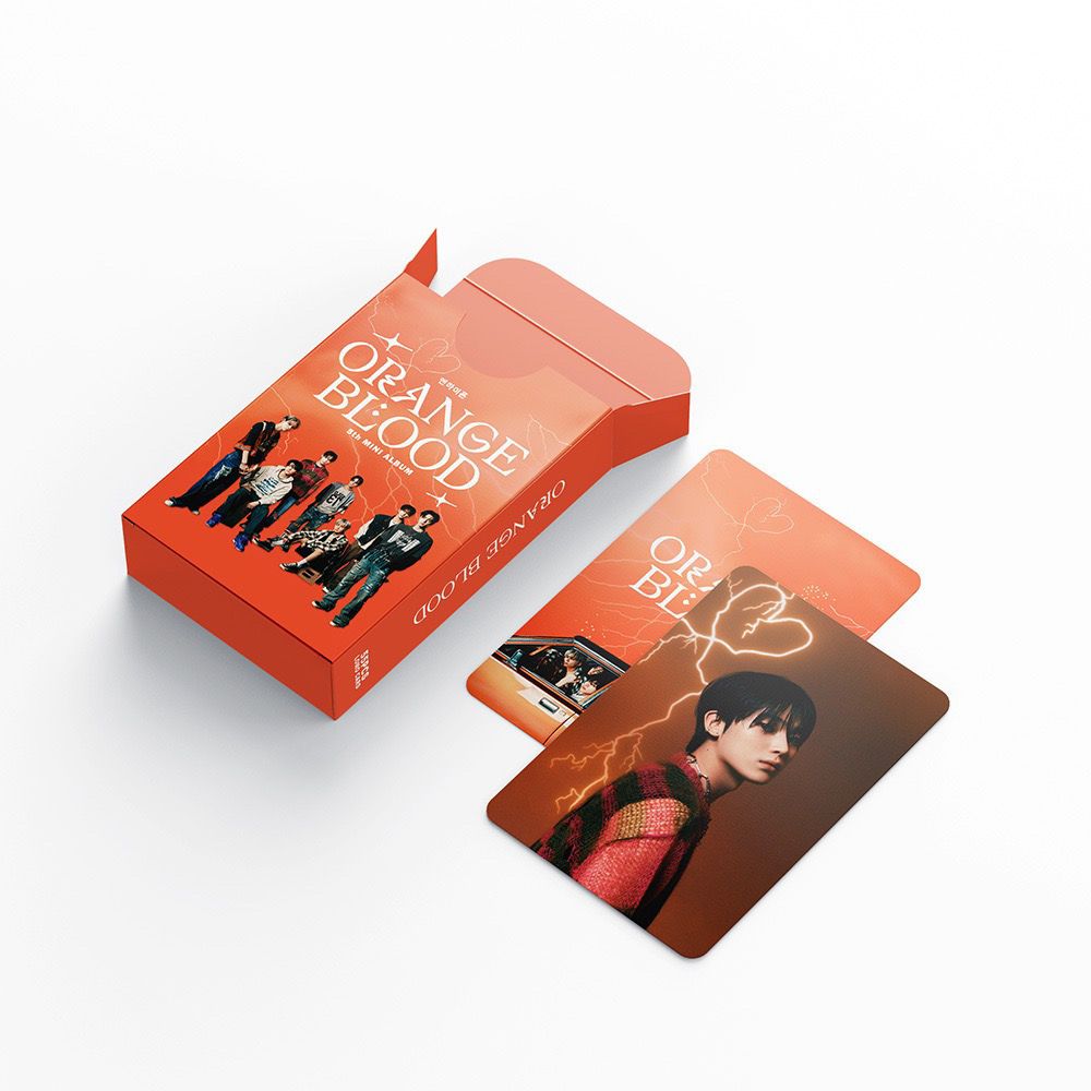 CARTES PHOTO ENHYPEN ORANGE SANG 55 PCS