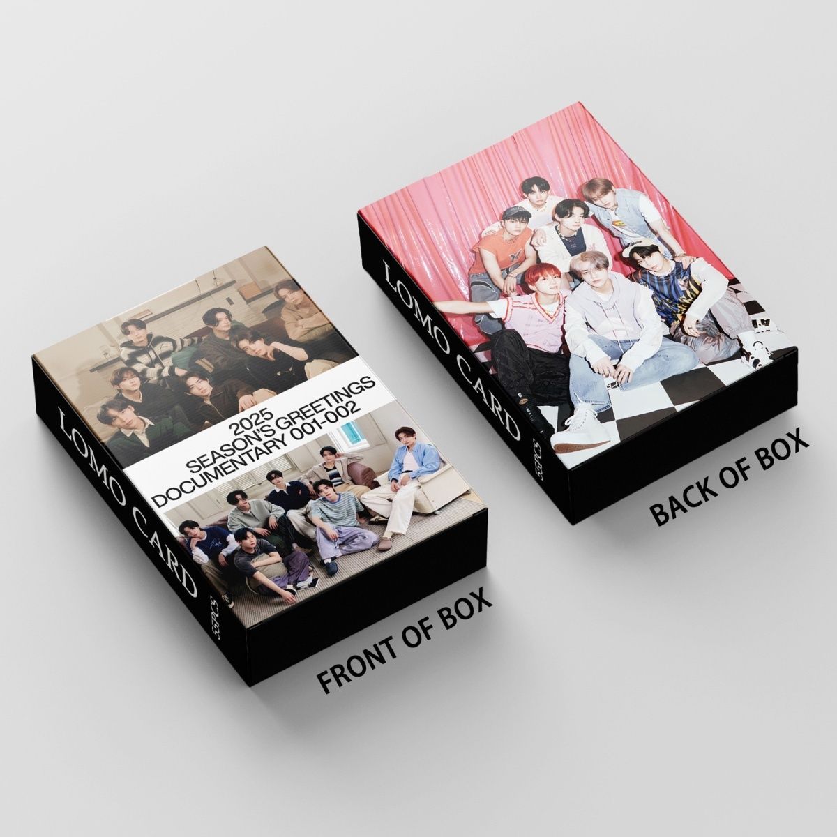 CARTES PHOTO ENHYPEN VŒUX DE FIN D'ANNÉE 55 PIÈCES