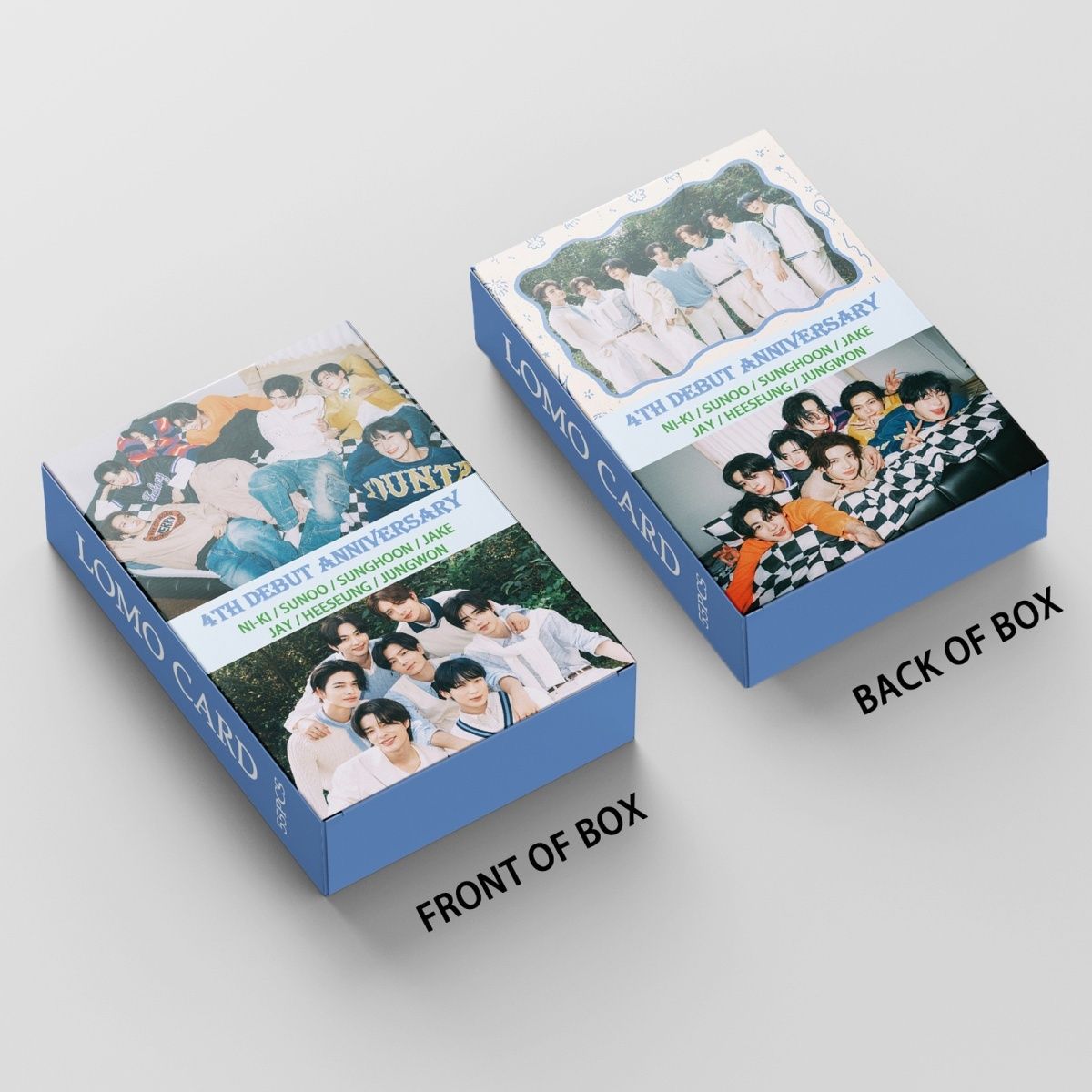 CARTES PHOTO ENHYPEN 4e anniversaire 55 pièces