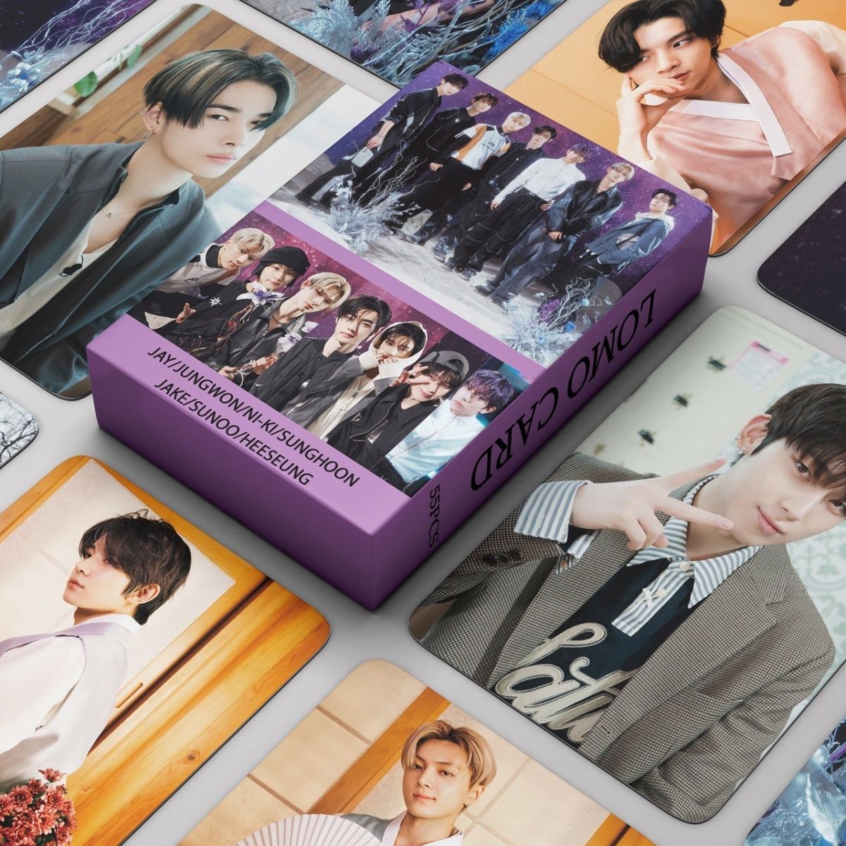 CARTES PHOTO ENHYPEN 55 PCS