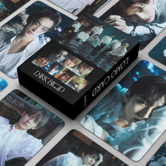 CARTES PHOTO ENHYPEN DARK BLOOD 55 PCS