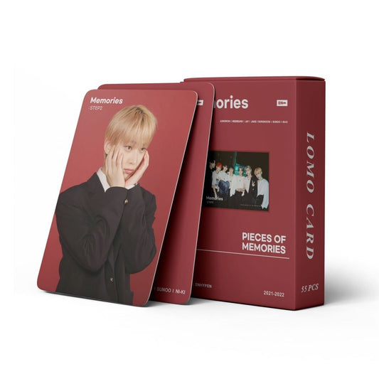 CARTES PHOTO ENHYPEN MEMORIES : ÉTAPE 2 55 PCS
