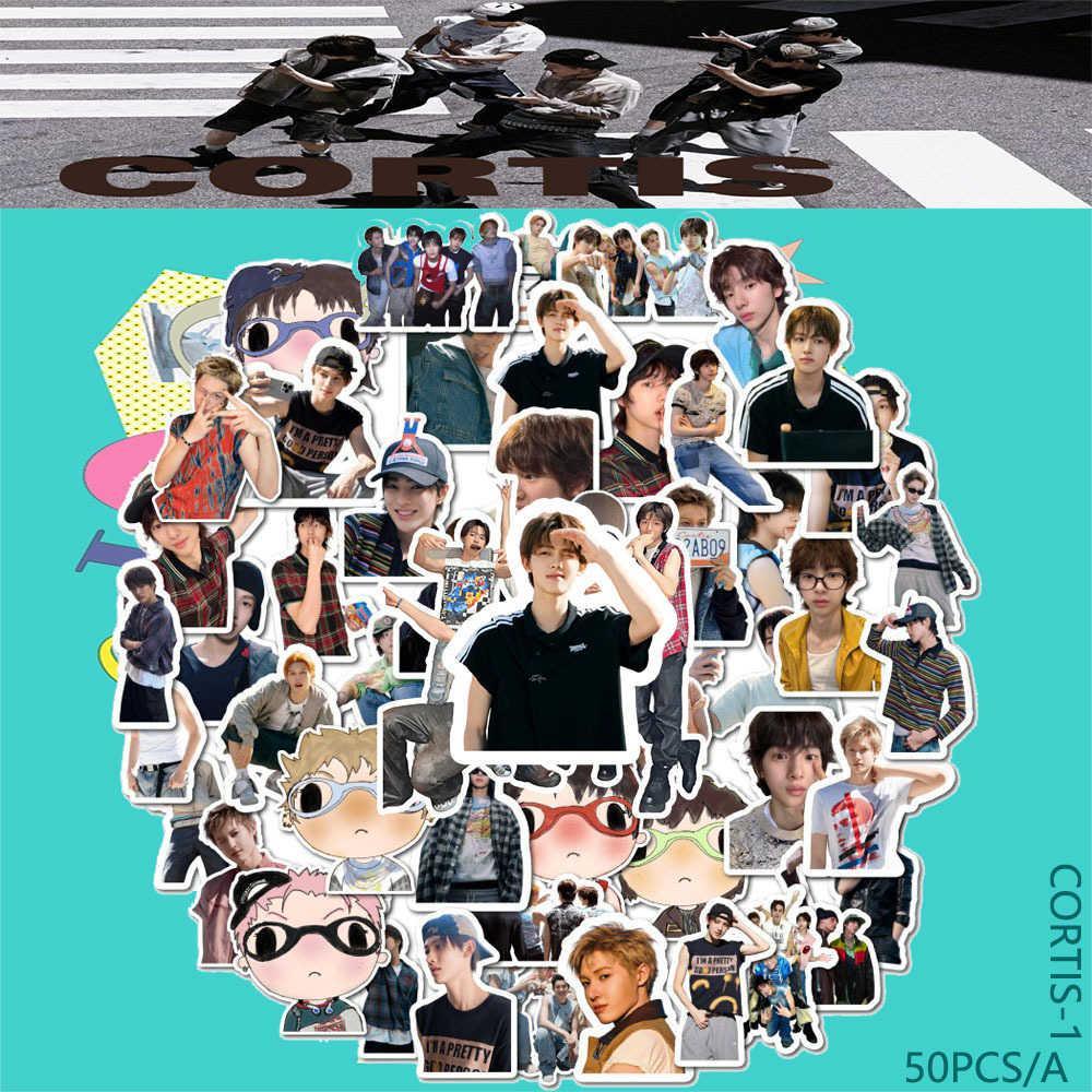 Autocollants Cortis, 50 pièces