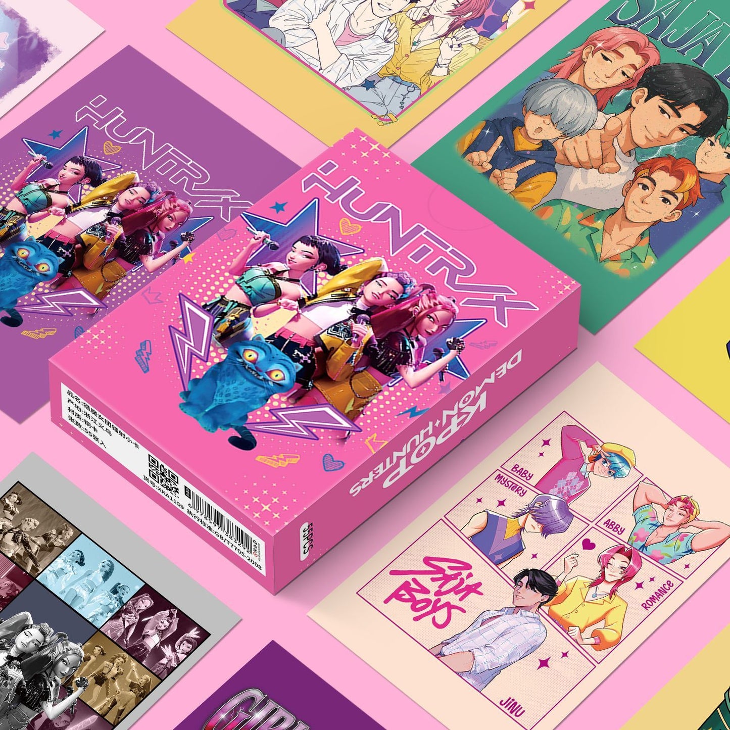 PORTE-CLÉS KPOP DEMON HUNTERS HUNTR/X SAJA BOYS