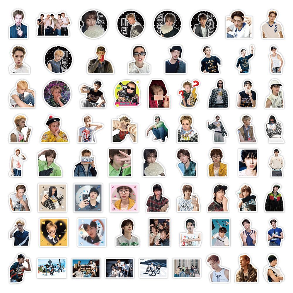 Autocollants Cortis, 70 pièces