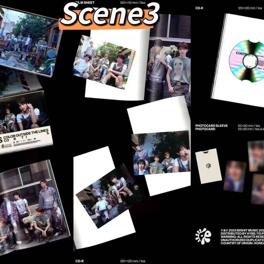 CARTES PHOTO CORTIS 55 PIÈCES