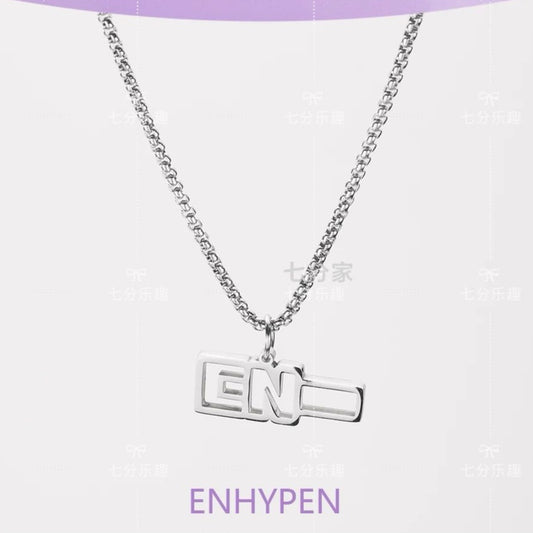 COLLIER ENHYPEN (CHAÎNE + BAGUE) tous les membres