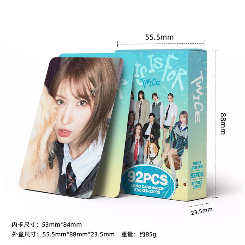 CARTES PHOTO TWICE HARE HARE 55 PCS