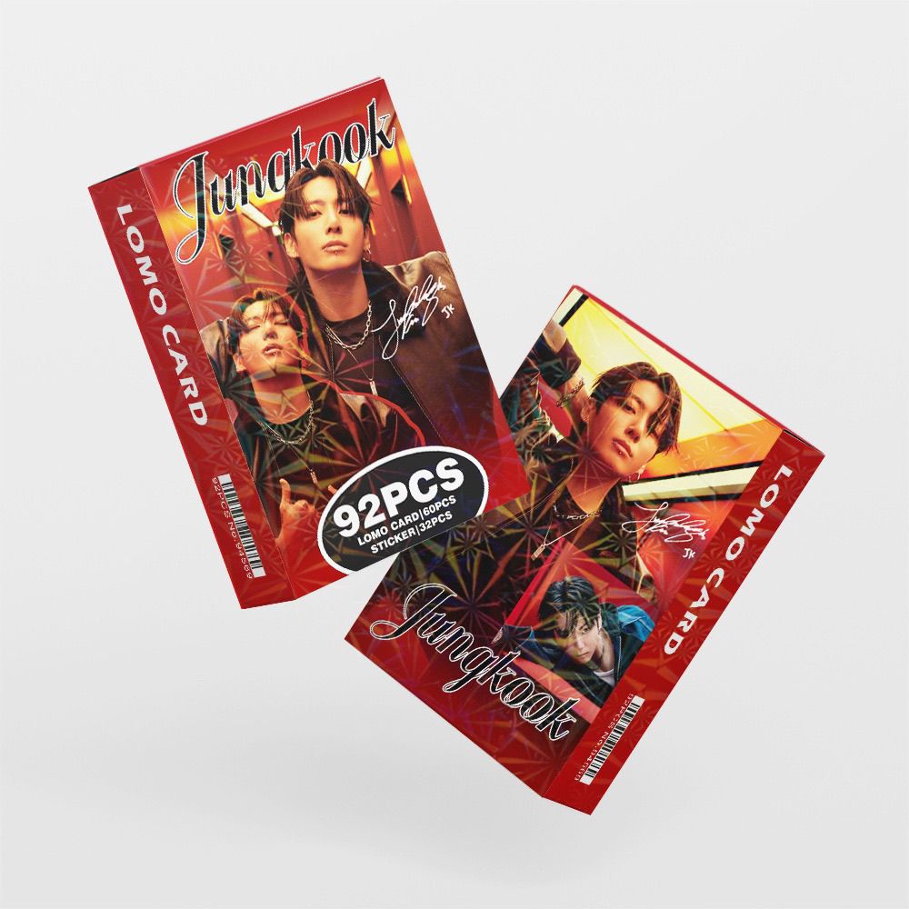 JOURNAL DE PRODUCTION SOLO DE JIMIN 92 PIÈCES (60 CARTES PHOTO + 32 AUTOCOLLANTS)