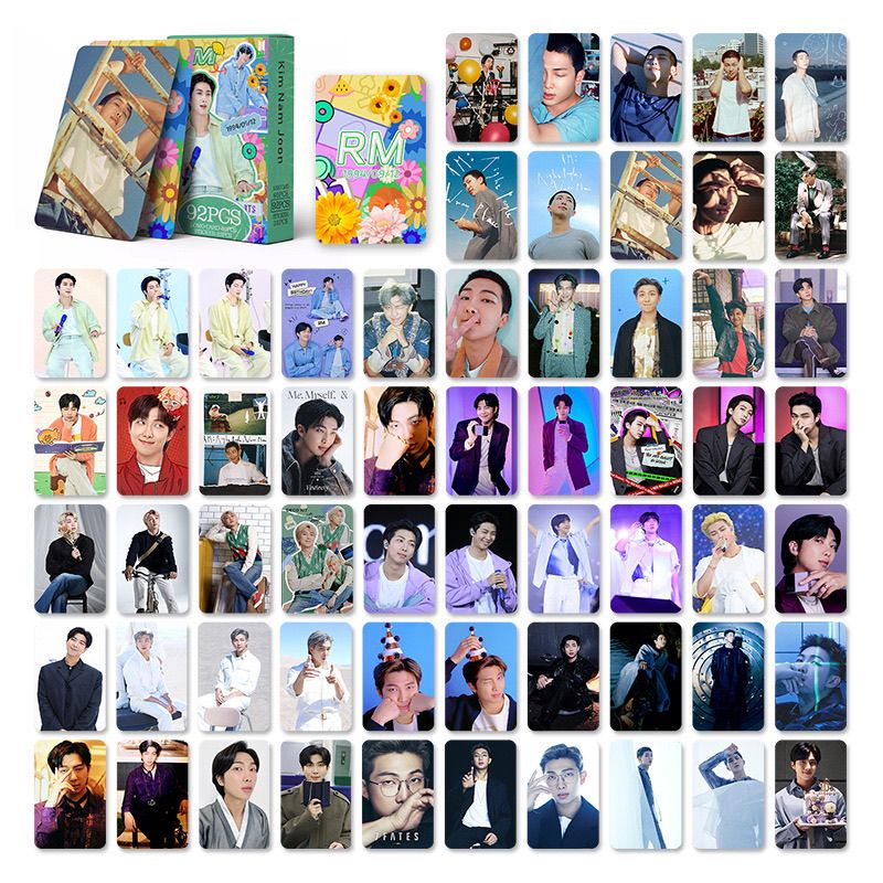 JOURNAL DE PRODUCTION SOLO DE JIMIN 92 PIÈCES (60 CARTES PHOTO + 32 AUTOCOLLANTS)