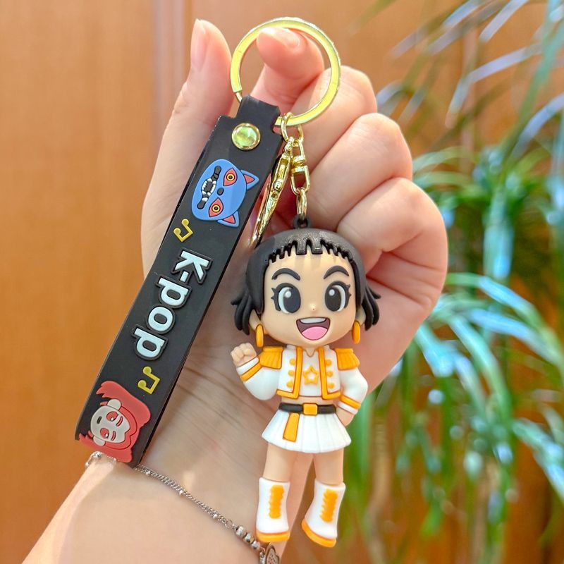 PORTE-CLÉS KPOP DEMON HUNTERS HUNTR/X SAJA BOYS