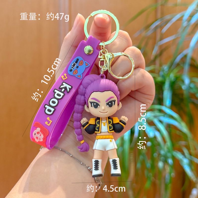 PORTE-CLÉS KPOP DEMON HUNTERS HUNTR/X SAJA BOYS