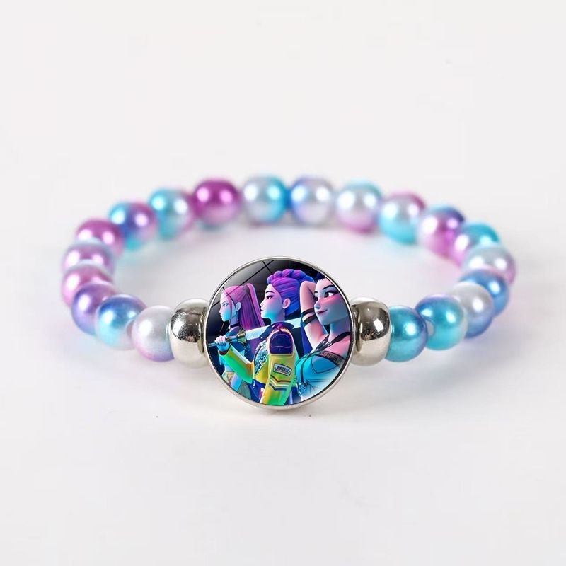 PORTE-CLÉS KPOP DEMON HUNTERS HUNTR/X SAJA BOYS