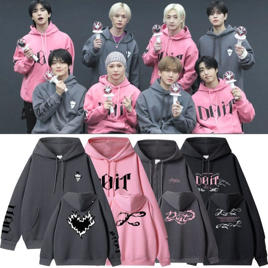 SWEAT À CAPUCHE STRAY KIDS 5 ÉTOILES - COULEURS VARIÉES ! ✨